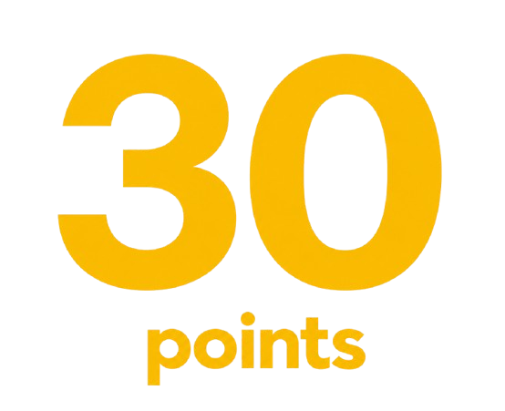 30 points